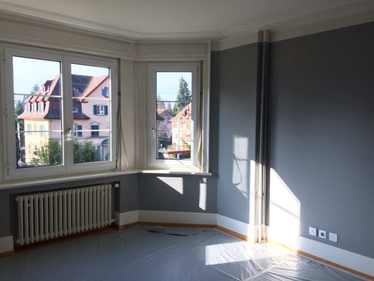 Räume konturieren mit 32.012 Gris Clair in der Sonne