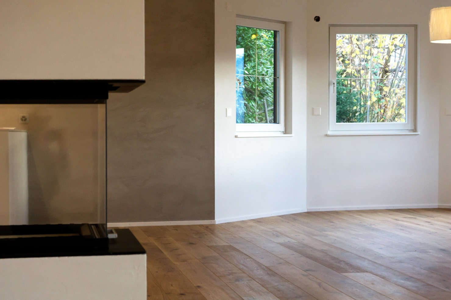 Cheminée, Rückwand, Erker