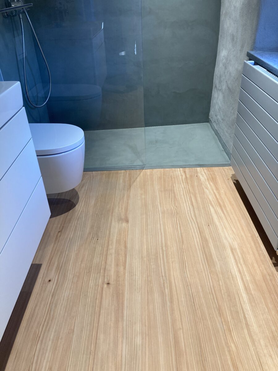 Ein neues Bad - Boden